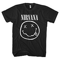 Nirvana tričko, White Smiley, pánske