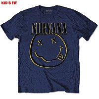 Nirvana tričko, Inverse Smiley Blue, detské