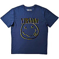 Nirvana tričko, Happy Face Sky Blue, pánske