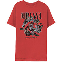 Nirvana tričko, Heart-Shaped Box Red, pánske