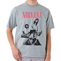 Nirvana tričko, Bathroom Photo Grey, pánske