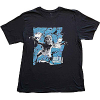 Nirvana tričko, Nevermind Cracked Black, pánske