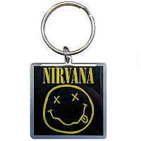 Nirvana kľúčenka 42 x 42 mm, Happy Face