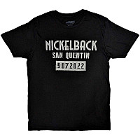 Nickelback tričko, San Quentin Black, pánske