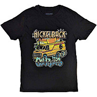 Nickelback tričko, Get Rollin' Black, pánske