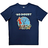 No Doubt tričko, Tragic Kingdom Denim Blue, pánske