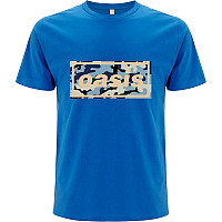 Oasis tričko, Camo Logo Blue, pánske