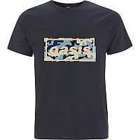 Oasis tričko, Camo Logo Navy Blue, pánske