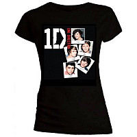 One Direction tričko, Photo Stack Black, dámske
