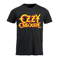Ozzy Osbourne tričko, Ozzy Yellow Logo Black, pánske