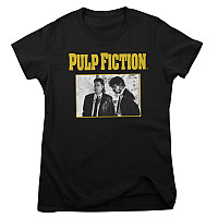 Pulp Fiction tričko, Vince & Jules Girly Black, dámske
