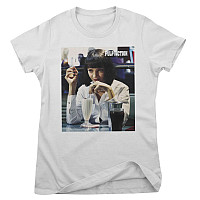 Pulp Fiction tričko, Mia Wallace Girly White, dámske
