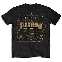 Pantera tričko, 101 Proof, pánske