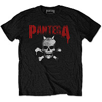 Pantera tričko, Horned Skull Stencil, pánske