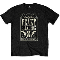 Peaky Blinders tričko, Soundtrack Black, pánske