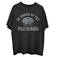 Peaky Blinders tričko, Flat Cap Black, pánske