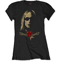 Tom Petty tričko, Shades & Logo Girly Black, dámske
