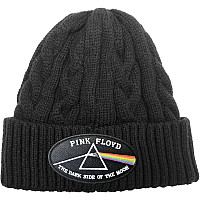 Pink Floyd zimný čiapka, DSOTM Black Border Cable Knit