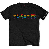 Pink Floyd tričko, Dark Side Prism Initials Black, pánske