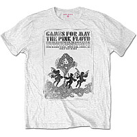 Pink Floyd tričko, Games For May B&W White, pánske
