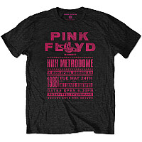 Pink Floyd tričko, Metrodome '88 Black, pánske
