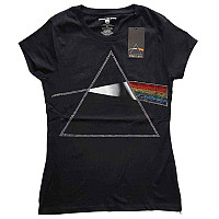 Pink Floyd tričko, Dark Side of the Moon 50th Embellished Black, dámske