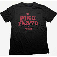 Pink Floyd tričko, In Concert Hi-Build Black, pánske