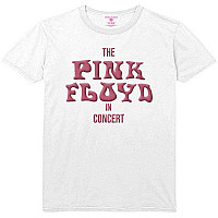 Pink Floyd tričko, In Concert Hi-Build White, pánske