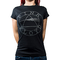 Pink Floyd tričko, Circle Logo Diamante, dámske
