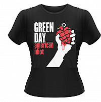 Green Day tričko, American Idiot, dámske