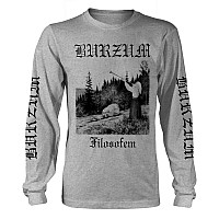 Burzum tričko dlhý rukáv, Filosofem 3 Grey, pánske