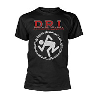 D.R.I. tričko, Barbed Wire Black, pánske