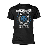 Agnostic Front tričko, Blue Iron Cross, pánske