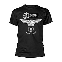 Saxon tričko, ESTD 1979 Black, pánske