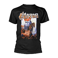Saxon tričko, Crusader Black, pánske