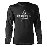 Linkin Park tričko dlhý rukáv, Smoke Logo, pánske