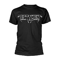 Testament tričko, Logo Grey Print Black, pánske
