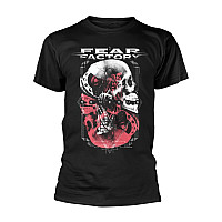 Fear Factory tričko, Genexus Skull Poster Black, pánske