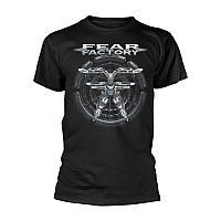 Fear Factory tričko, Aggression Continuum BP Black, pánske