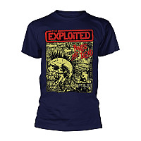 The Exploited tričko, Punks Not Dead (Album) Navy Blue, pánske