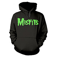 Misfits mikina, Glow Jurek Skull BP Black, pánska