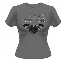 Hra o trůny tričko, All Men Must Die, dámske
