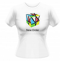 New Order tričko, Rubix White, dámske
