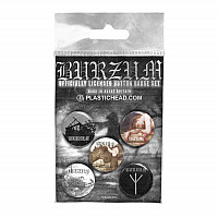 Burzum sada 5-ti placok 25 mm, Button Badge Set 1 Burzum