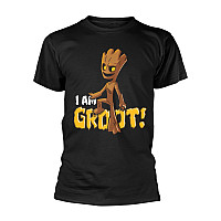 Strážci Galaxie tričko, Groot Bold Black, pánske