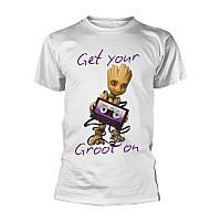 Strážci Galaxie tričko, Groot Tape White, pánske