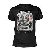 Testament tričko, Titans Of Creation Grey Europe Tour 2020 BP Black, pánske