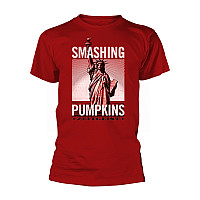Smashing Pumpkins tričko, Zeitgeist Statue BP Red, pánske