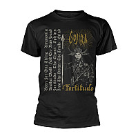 Gojira tričko, Fortitude Tracklist Organic Black, pánske