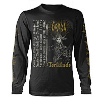 Gojira tričko dlhý rukáv, Fortitude Tracklist Black, pánske